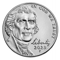 USA Jefferson Nickel 2023 P UNC USA Jefferson Nickel 2023 P UNC
